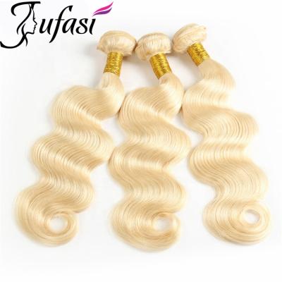 China Wholesale Soft Bundles 613 Bodywave Human Hair 613 Blonde Soft 100% Virgin Human Hair Bundles With Closure for sale