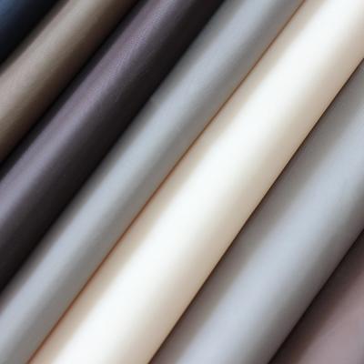 China Anti-Mildew Waterproof 100% Polyester Taffeta Silk Scratching Fabric For Bags for sale