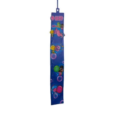 China Plastic Die Cut Hanging Display Store Retail Custom Hanging Display For Store Clip Strip for sale