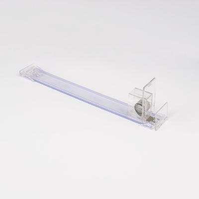 China Retail White Plastic Shelf Cigarette Rack Display Wholesale Shop Shelf Supplier For Store / Supermarket for sale