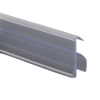 China PVC Retail Display Price Tag PVC Data Strip Plastic Clear Label Holder for sale