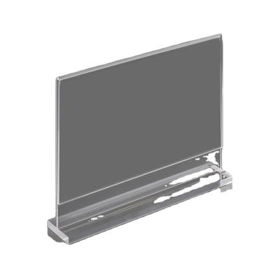 China For Acrylic Horizontal Information Display Display Stand With Base for sale