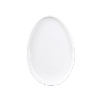 China Viable New Products Nordic Minimalist Custom Wedding China White Porcelain Dinner Plate for sale