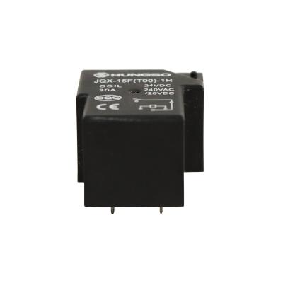 China Hungso Relay Manufacturer T90 QX-15F 30A 4pin 24v Sealed General Purpose Relay for sale