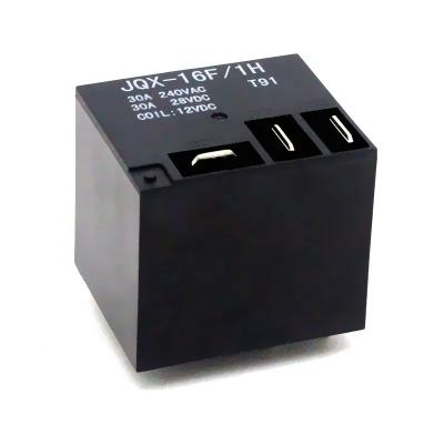 China SLC-12v Epoxy DC 5v 12v 24V JQX-30F JQX-16F HF2100 1NO 1NC 4PIN 5pin 20A 30A 40A T91 PCB Power Relay for sale