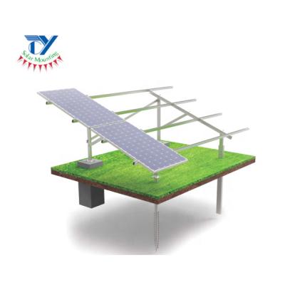 China Steel C Shaped Steel Ground Mounting Solar Panel Photovoltaic Ground Structure for sale