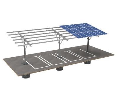 China Solar Ground Mount Solar Power System Rack Rack Structure Parking Lot Solar Brackets for sale