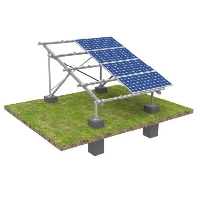 China High Quality Solar Panel Mounting Structure Solar Panel Ground Mount Aluminum Ground Racking Bracket for sale