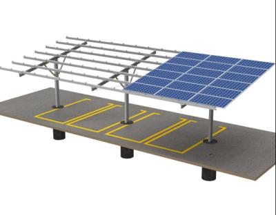 China Certified Solar Power System Solar Car Parking Solar Panel Mounting Structure Bracket for sale