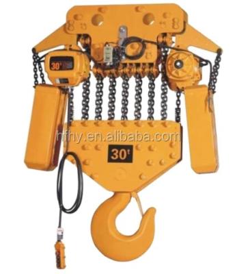 China China Factory Hot Selling Radio Remote Control Hoist Trolley Chain Hoist Block CE Certificate Normal Working Environment Electric CE Certificate for sale