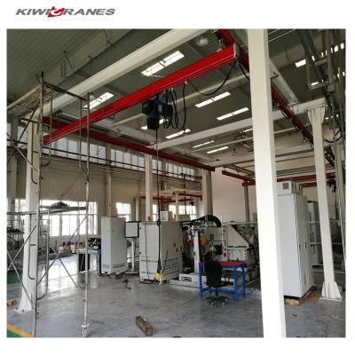 China Bridge Crane KK Light Overhead Crane System Free Standing With Electric Crane Radio Remote Control for sale