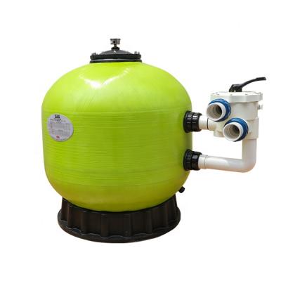 China Water Filter Water Treatment Filtration System Side Mount Swimming Pool Activated Carbon Fiberglass Sand Filter for sale