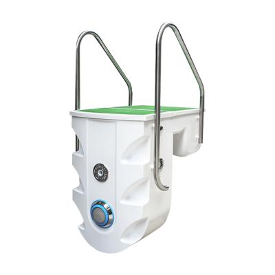 China Water Filter Pool Bottom Water Treatment System Wall Hung Integrative Pool Filter for sale