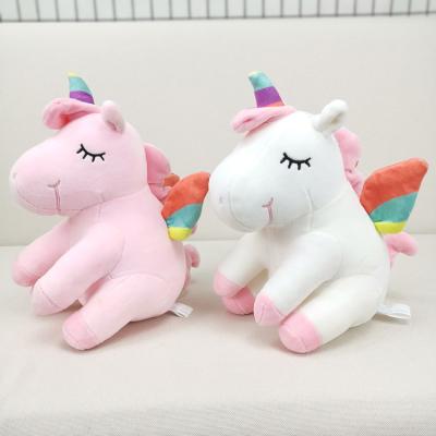 China Hot Selling Decoration Plush Rainbow Color Stuffed Most Popular Unicorn Animal Soft Toy For Children In Stock for sale