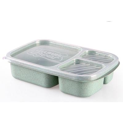 China Heatable biodegradable newcomer bplastic rice lunch box for kid bento box for sale