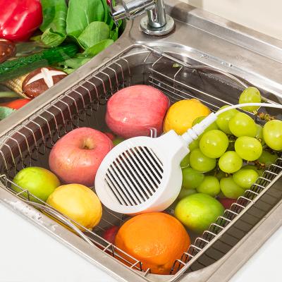 China Household clave fruit and vegetable sterilizer machine cleaner sterilization food cleaning purifier automatic material mini food purifier for sale