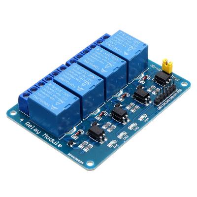 China Electronic Products 5V 4 Channel Relay Module For IMAGE ARM DSP AVR MSP430 For Arduino for sale