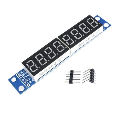 China Electronic Products 8 Digit Bit MAX7219 Digital Tube Display Module Board 7 Segment Digital LED Display Controller For Arduino for sale