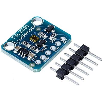 China TSL2591 5V Digital Products Electronic Sensor Module High Dynamic Range Lux IR Light Full Spectrum Infrared Diodes Detect For Arduino for sale