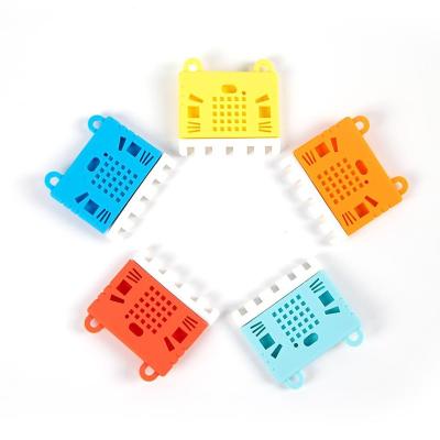 China Silicone Enclosure Cover Programming Protective Shell Case For Micro: Bit Type B Cat Model - Motherboard Blue for sale