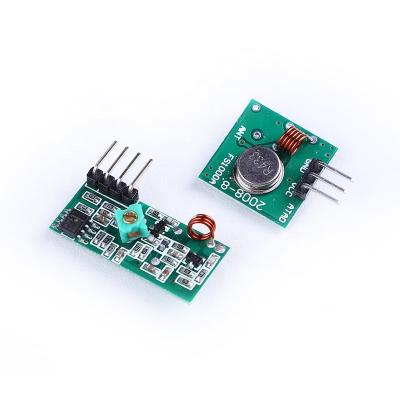 China 433Mhz RF Transmitter and Receiver Module Link Kit for ARM/MCU WLAN DIY 315MHZ/433MHZ Radio for Arduino DIY Kit 30*14*7mm for sale