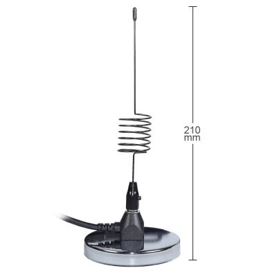 China STEEL 1.4Ghz Omni Directional Magnetic Bass Helical Antenna For Walkie Talkie for sale