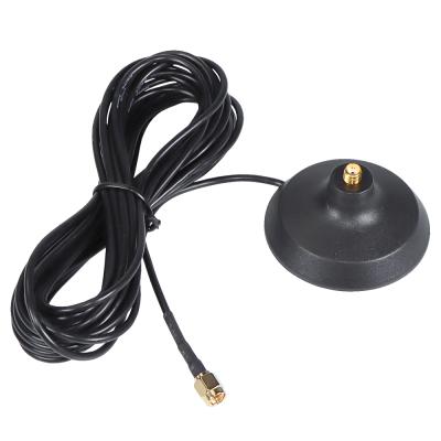 China 2021 ABS Big Base Antenna Wifi Antenna Extension Cable Hot Selling 3M LTE Black Antenna Big for sale