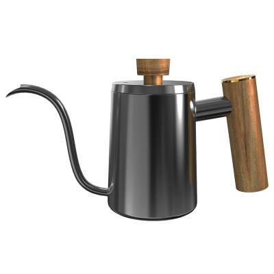 China DHPO High Standard 304 Stainless Steel Mini Gooseneck Viable Pot Pour Over Coffee Kettle for sale