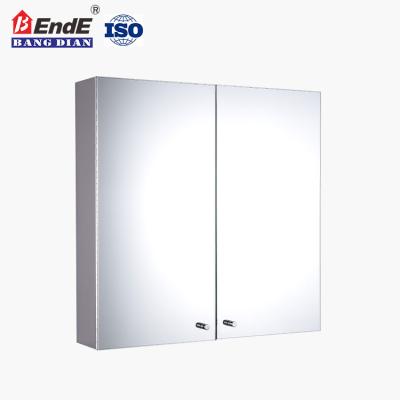 China Modern Wall Mounted Stainless Steel Vanity Cabinet Bathroom Mirror Cabinet Eco-friendly OEM & ODM Good Quality for sale