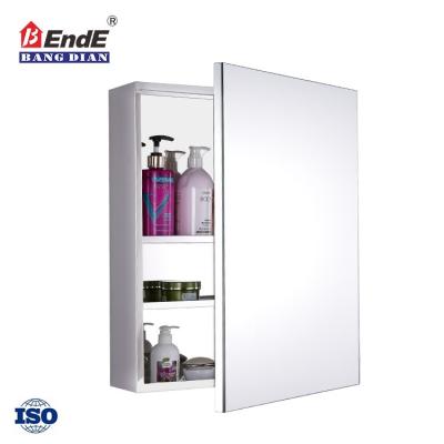 China Eco-friendly Chinese Manufacturer Vanity Cabinets Furniture Affordable Modern Hotel Bathroom Mirror Cabinets for sale