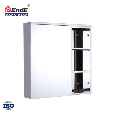 China Direct Customized Popular Hot Sale Bathroom Vanity Silver Furniture Mirrored Cabinet Eco - Friendly for sale