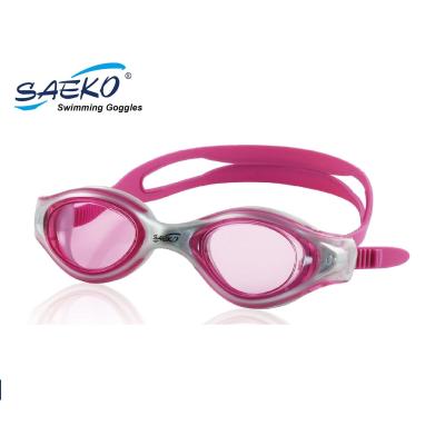 China CE Adjustable Wide Vision Goggles Women Water Sport Goggles SAEKO Swimming Goggles Swimming Goggles for sale