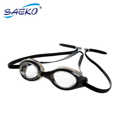 China Easy-Clip SAEKO CE Clear Vision Logo Ultra-Fast Eco-Friendly Swim Goggles for sale