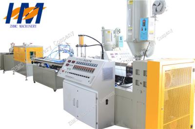 China Easy Processing Plastic Profile Extrusion Line , UPVC Profile Extrusion Line for sale