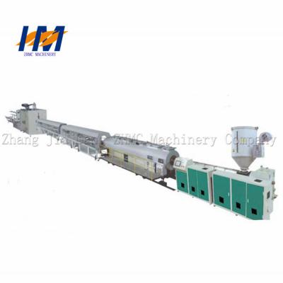 China High Capacity Plastic Pipe Extrusion Line , HDPE Pipe Extruder Machine for sale