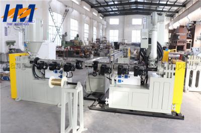 China Twin Extruder Plastic Profile Extrusion Line , PVC Profile Extrusion Machine for sale