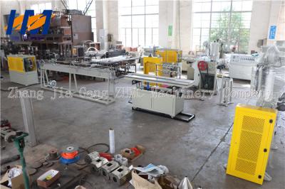 China PC ABS PMMA Plastic Profile Extrusion Line , Tube Light Making Machine for sale