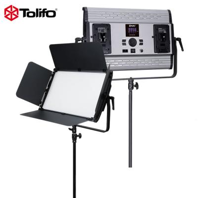 China Tolifo High Power Video Bi 150W Soft Light Color 512 DMX Stage Panel Studio Light GK - S150B for sale