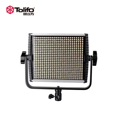 China High CRI95 36W Tolifo Bicolor Temperature 600 LED Video Light Panel GK-600MB With 2.4G Remote Control GK-600MB for sale