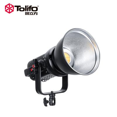 China Tolifo 120W CRI97 PORTABLE Professional Photographic Lighting Outdoor Film Video Studio Bowens Led COB Light for sale