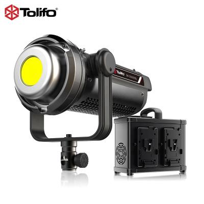 China Tolifo 5600K DMX512 Ra95 500w PORTABLE COB Movie Shooting LED Studio Video Photographic Lighting Light for sale