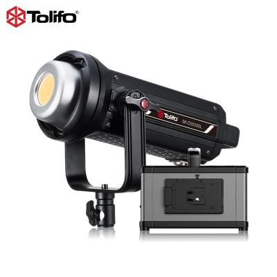 China Tolifo PORTABLE Professional High Power COB Daylight 350W Photographic Lighting Led Video Studio Light With Bowens Stand for sale