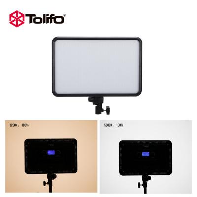 China New Arrival Professional Slim Photography Tolifo LED Video Lights for Filming Interview Shooting PT-F60B for sale