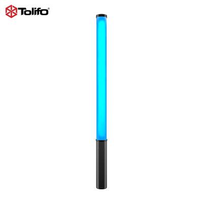 China Tolifo 10w RGB LED Tube 10w RGB LED Photographic Lighting Portable Rechargeable Handheld Light for Tik Tok for sale