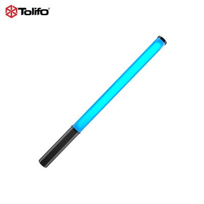 China Tolifo ST-10RGB 10W 3000-6000K RGB LED Stick Light Visual Magic Wand with Battery ST-10RGB for sale