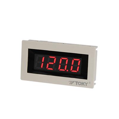 China Promotional AC Volt Amp Meter Panel Led Volt Meter Amper DC Voltmeter AC 200V Voltmeter DM3C-DV200 for sale