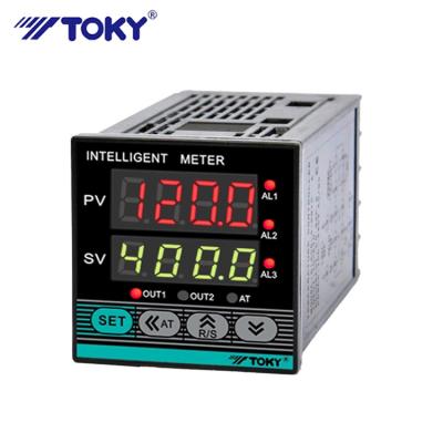 China 2 Loop Alarm TEP 16 Segments Programmable Intelligent PID Temperature Controller for sale