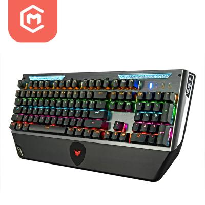 China Gaming / Typing / Office Work Amazon Hot Sales Low Price Wholesale Wrist Support 104 Key Mechanical Computer Gaming Keyboard Full Size For Gamer for sale