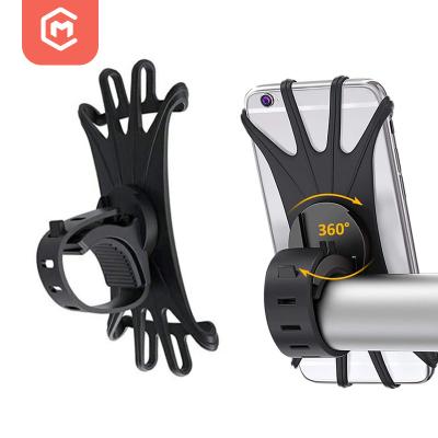 China Flexible Mobile Phone Accessories Bike Handlebar Phone Holder Bicycle Cell Phone Holder For Cycling for sale