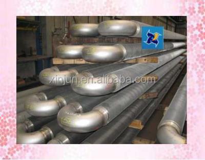 Cina Heater Parts China Supplier 100% Welded Stainless Steel Spiral Fin Tube For Condensing Boiler in vendita